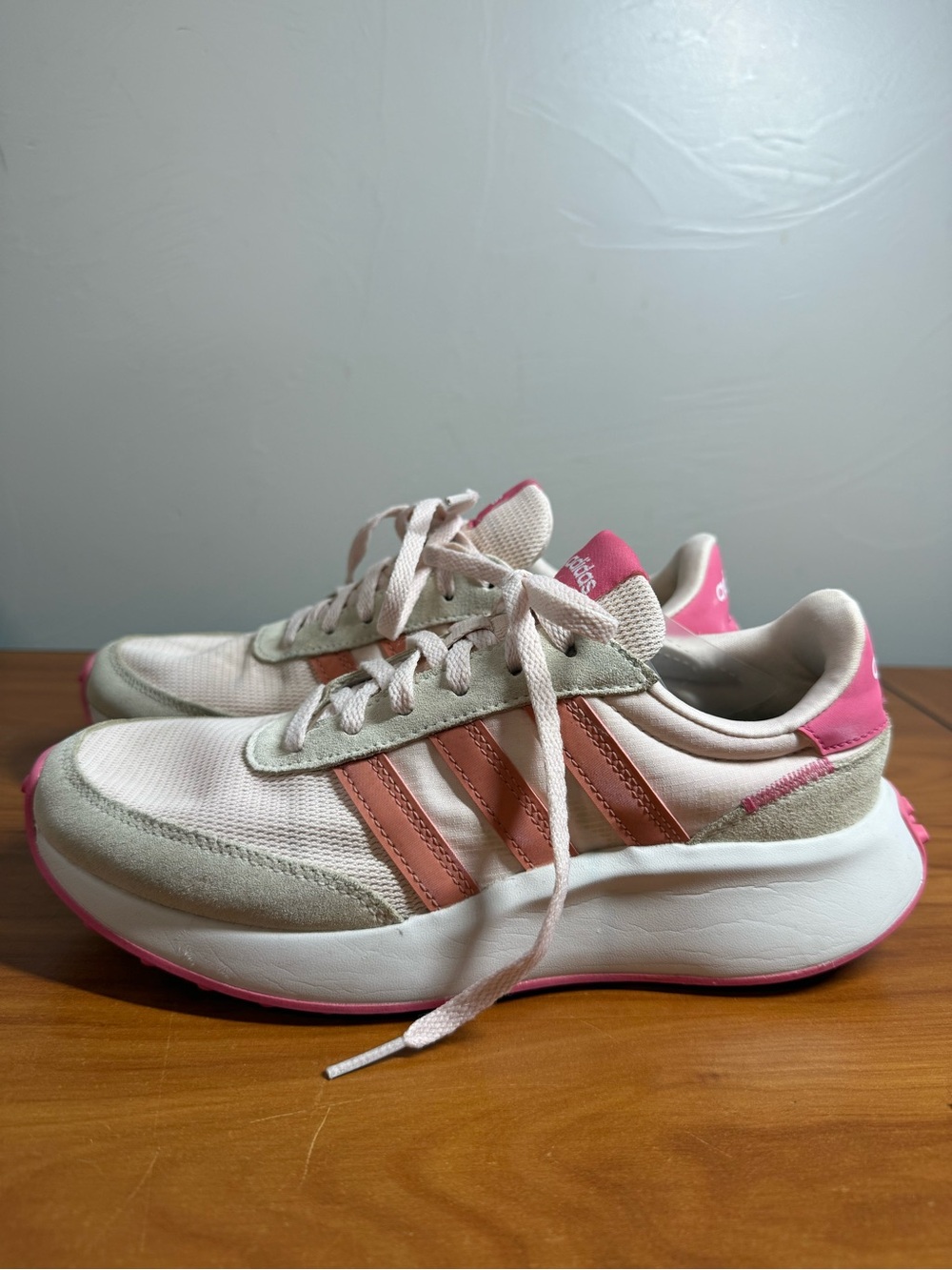 adidas Women's Run 70s "Wonder Quarts Pink Fusion" Athletic Sneaker Running 6
